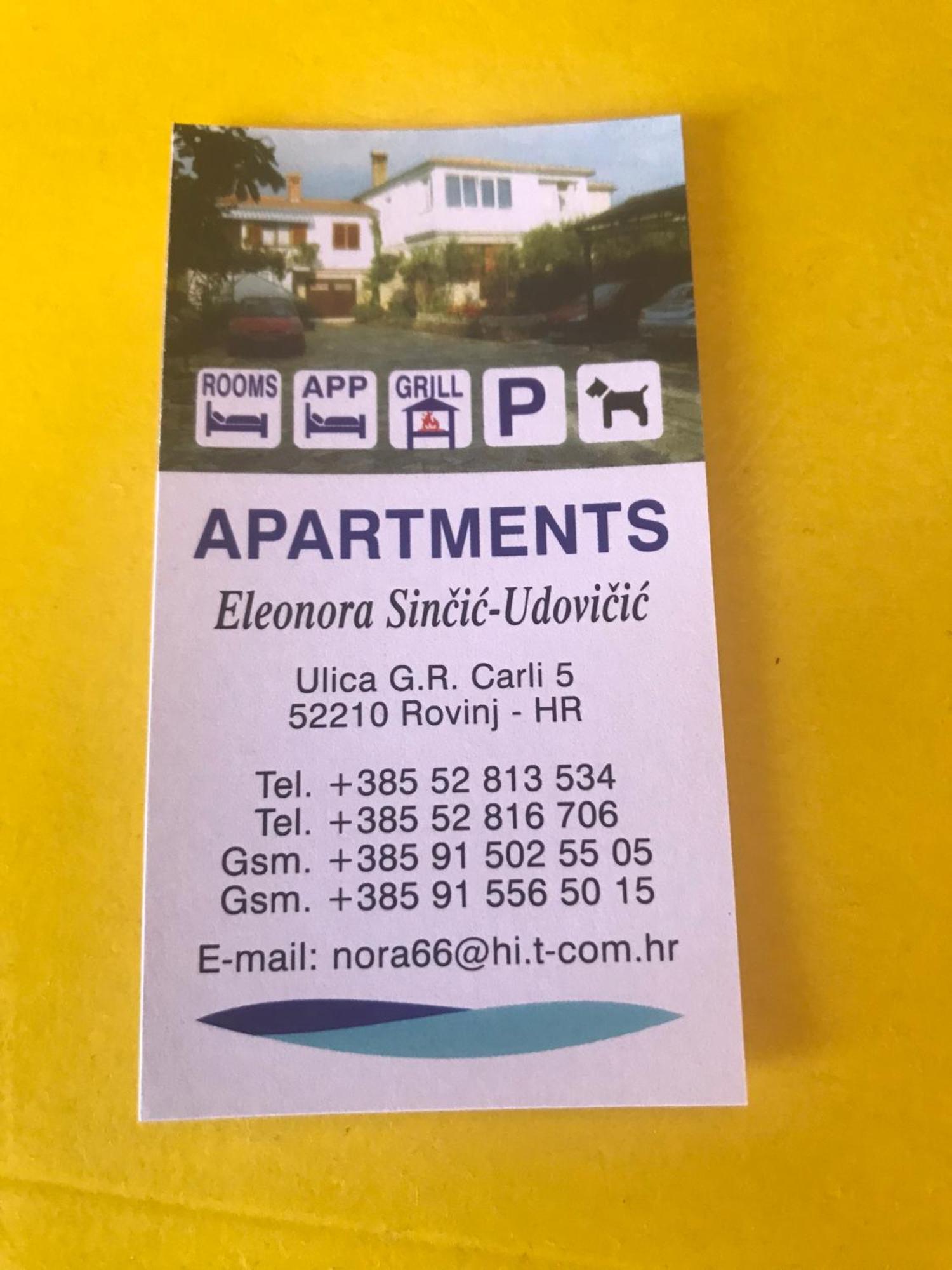 Apartmán Marija Rovinj Exteriér fotografie